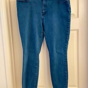 Loft High Rise Skinny Capris